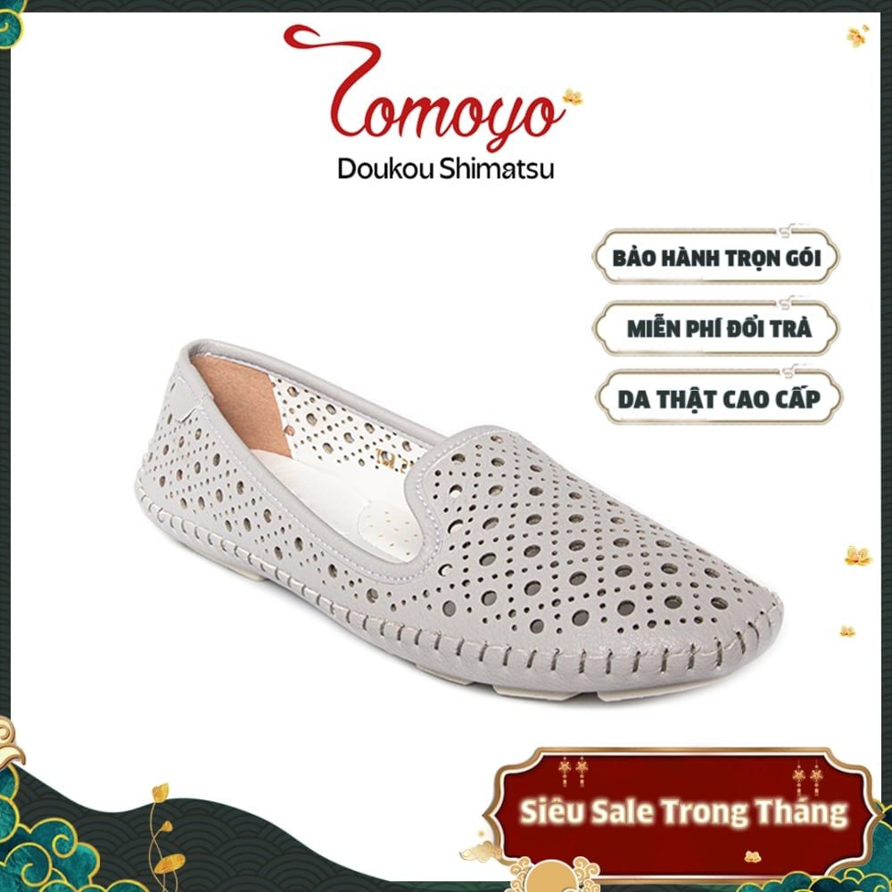 Giày Nữ Búp Bê Da MicroFiber Siêu Nhẹ Tomoyo TMW21400 