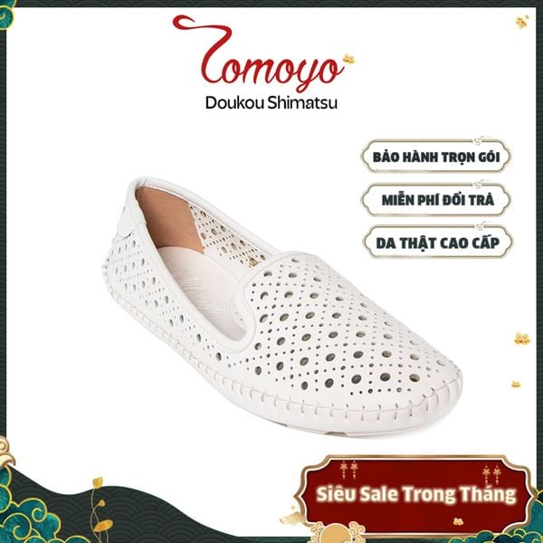  Giày Nữ Búp Bê Da MicroFiber Siêu Nhẹ Tomoyo TMW21407 