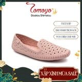  Giày Nữ Búp Bê Da MicroFiber Siêu Nhẹ Tomoyo TMW21408 