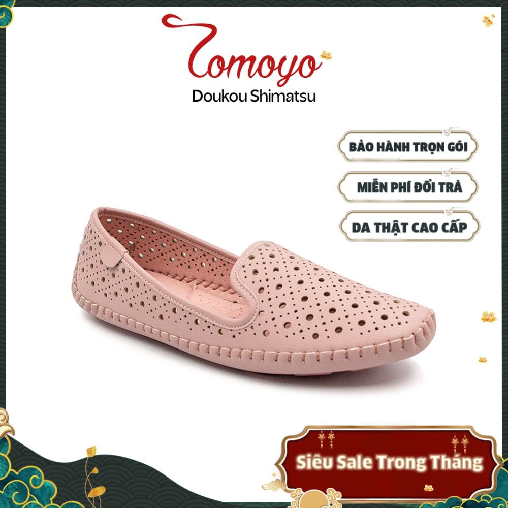  Giày Nữ Búp Bê Da MicroFiber Siêu Nhẹ Tomoyo TMW21408 