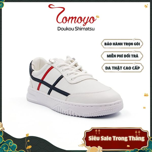  Giày Sneaker Nữ TOMOYO Da Microfiber 