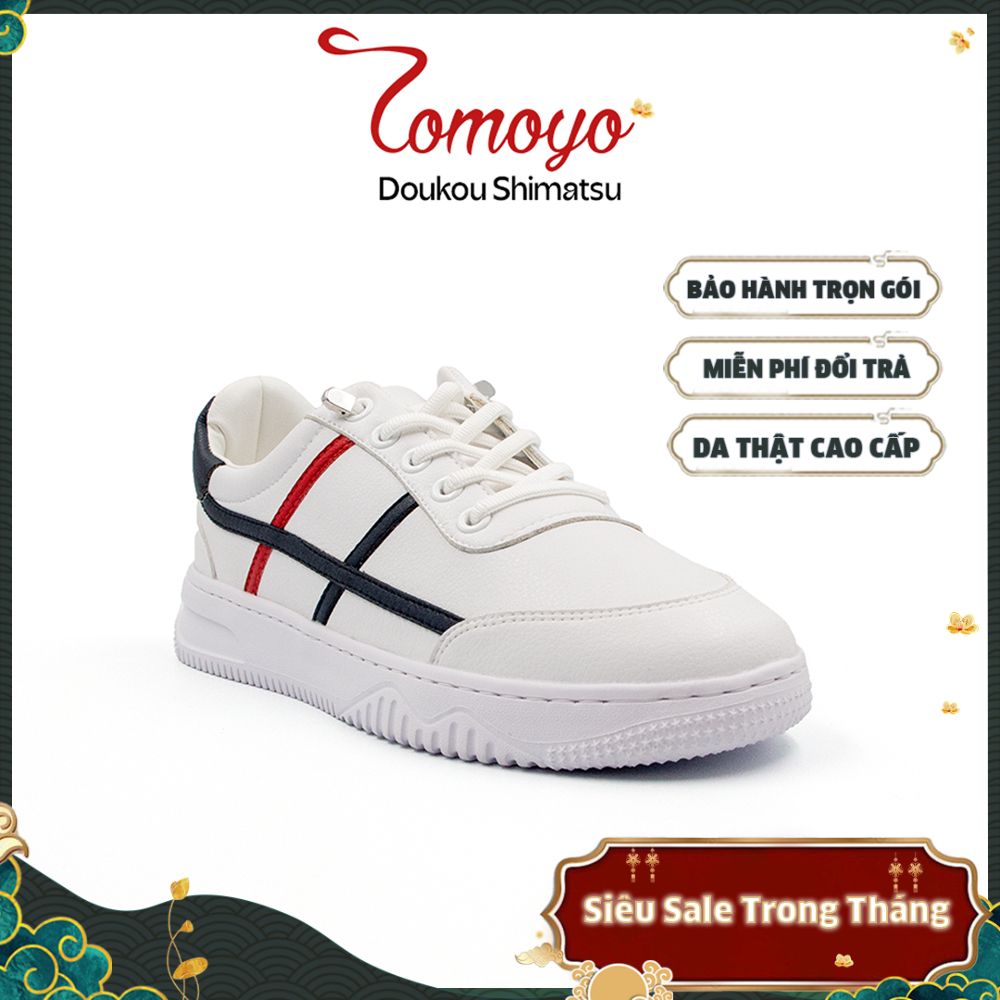  Giày Sneaker Nữ TOMOYO Da Microfiber 