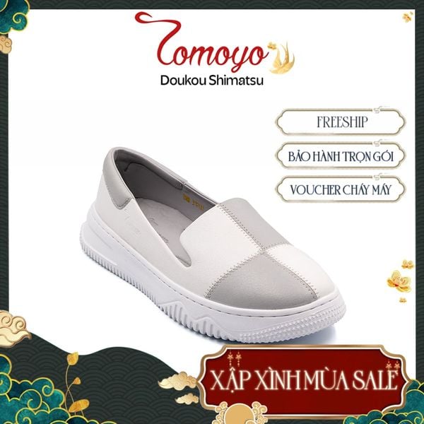  Giày Sneakers Nữ Sọc Caro Cá Tính TOMOYO 