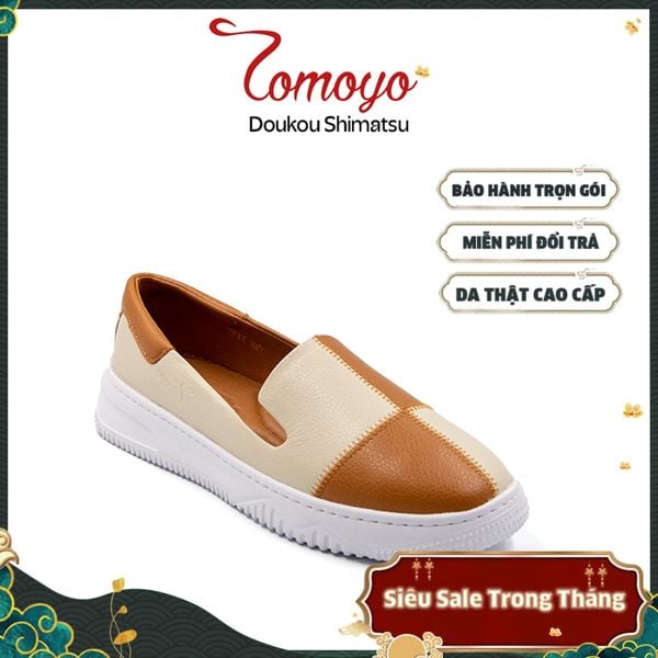  Giày Sneakers Nữ Sọc Caro Cá Tính TOMOYO 