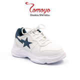  Giày Sneaker Nữ Đế Cao 7cm Da Microfiber Siêu Nhẹ Tomoyo TMW31507 