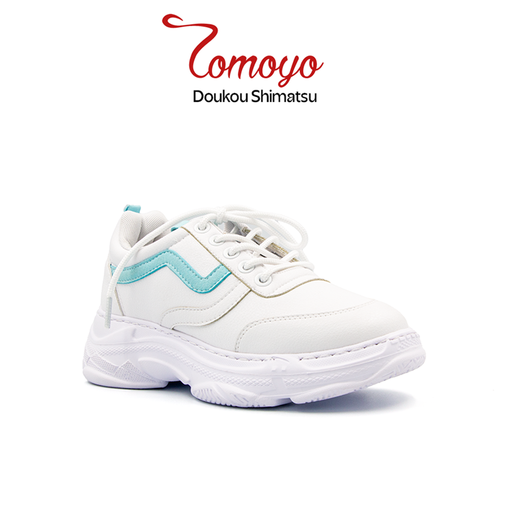  Giày Sneaker Nữ Đế Cao 7cm Da Microfiber Siêu Nhẹ Tomoyo TMW31604 