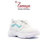  Giày Sneaker Nữ Đế Cao 7cm Da Microfiber Siêu Nhẹ Tomoyo TMW31604 