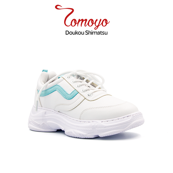  Giày Sneaker Nữ Đế Cao 7cm Da Microfiber Siêu Nhẹ Tomoyo TMW31604 