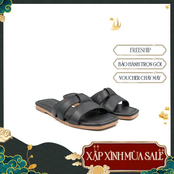  Dép Nữ Quai Ngang Da Micro Tomoyo TMW32001 