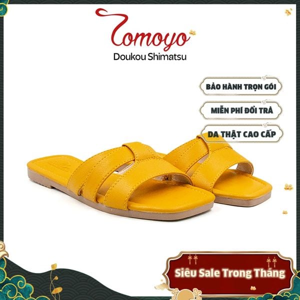  Dép Nữ Quai Ngang Da Micro Tomoyo TMW32003 