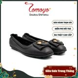  Giày Búp Bê Phối Khoá Da Micro Siêu Nhẹ Tomoyo TMW32101 