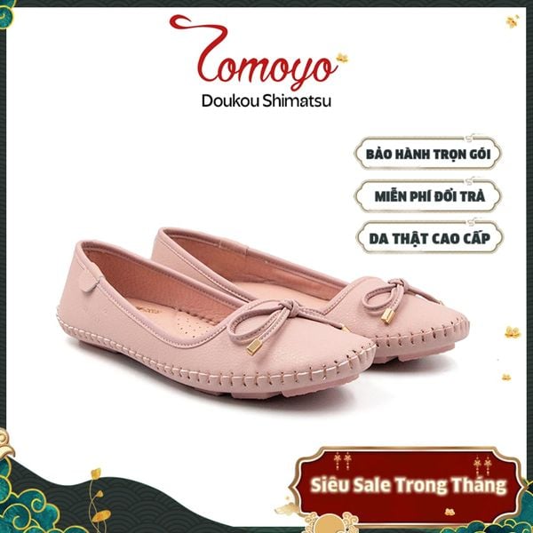  Giày Búp Bê Nữ Đính Nơ Tomoyo TMW32208 