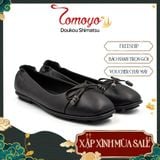  Giày Búp Bê Phối Nơ Da Micro Siêu Nhẹ TMW32301 