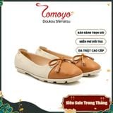  Giày Búp Bê Phối Nơ Da Micro Siêu Nhẹ TMW32302 