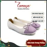  Giày Búp Bê Phối Nơ Da Micro Siêu Nhẹ TMW32305 