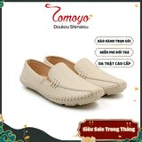  Giày Búp Bê Phối Viền Da Micro Siêu Nhẹ TMW32409 