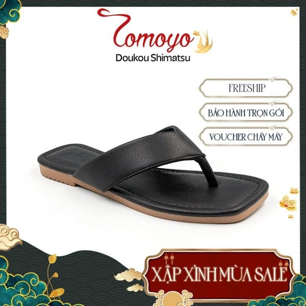  Dép Nữ Xỏ Ngón Xinh Xắn Da Microfiber TMW32501 