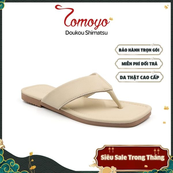  Dép Nữ Xỏ Ngón Xinh Xắn Da Microfiber TMW32509 