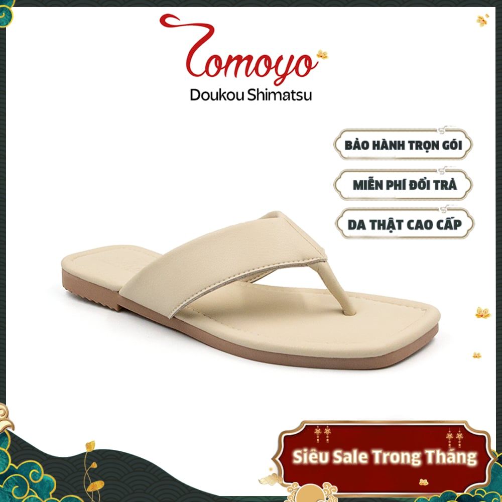  Dép Nữ Xỏ Ngón Xinh Xắn Da Microfiber TMW32509 