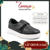  Giày Sneaker Nữ TOMOYO Da Microfiber Quai Dán TMW32801 