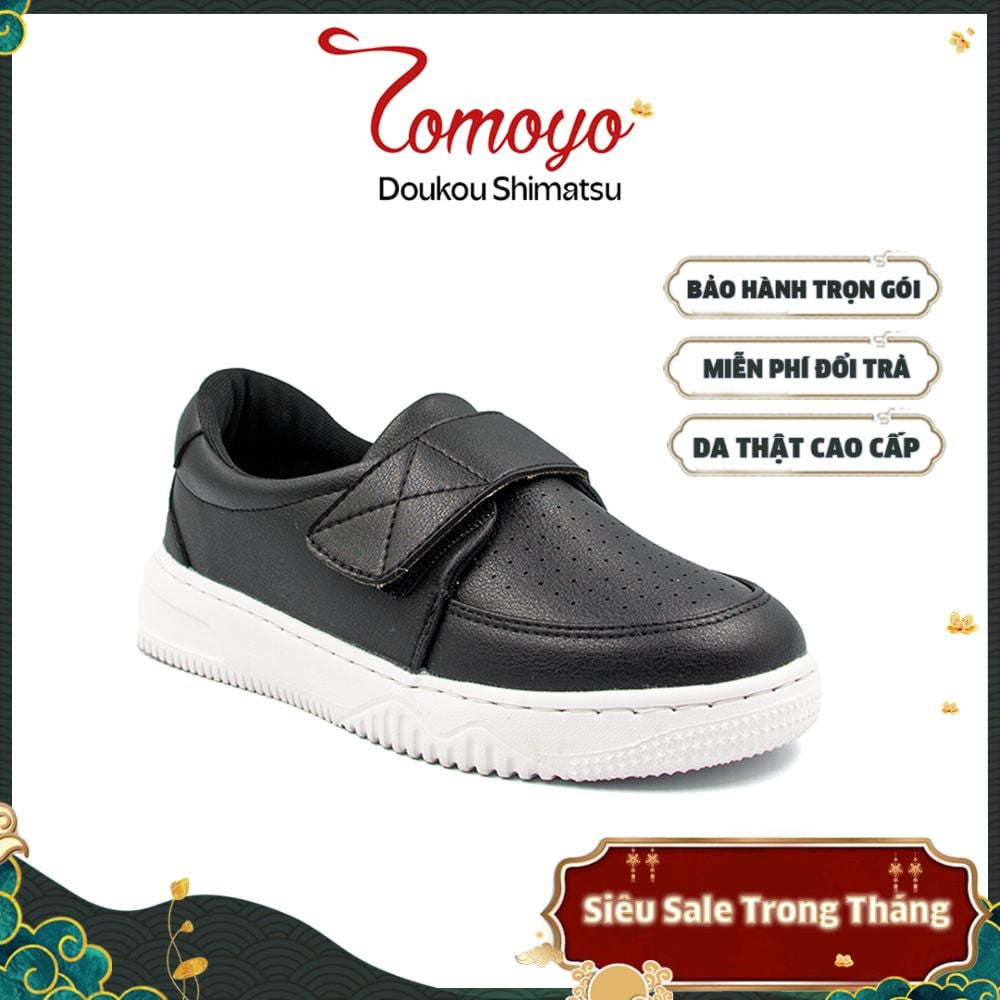  Giày Sneaker Nữ TOMOYO Da Microfiber Quai Dán TMW32801 