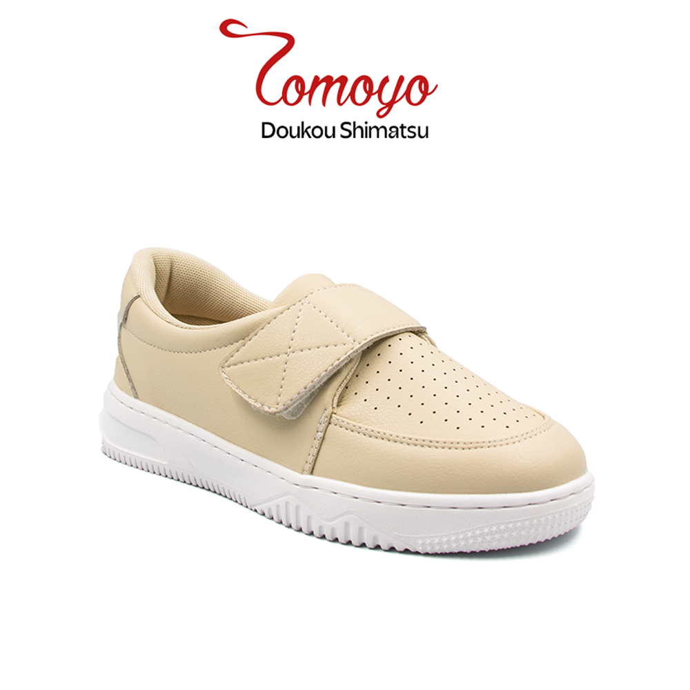  Giày Sneaker Nữ TOMOYO Da Microfiber Quai Dán TMW32809 