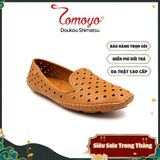  Giày Nữ Búp Bê Da MicroFiber Hoạ Tiết Trái Tim Tomoyo TMW32902 