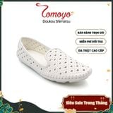  Giày Nữ Búp Bê Da MicroFiber Hoạ Tiết Trái Tim Tomoyo TMW32907 
