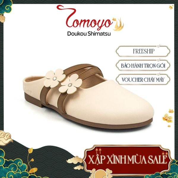  TOMOYO – DÉP HOA CÀI NGANG SIÊU HOT CHO HÈ TMW33009 