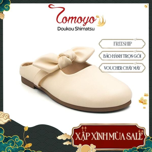  TOMOYO – DÉP THẮT NƠ XINH XẮN DỄ THƯƠNG DỄ PHỐI ĐỒ TMW33109 