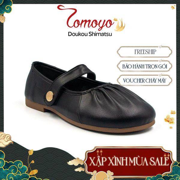  TOMOYO Giày Búp Bê Nữ – Nhẹ Êm, Dịu Dàng Nữ Tính & Dễ Phối Đồ TMW33301 