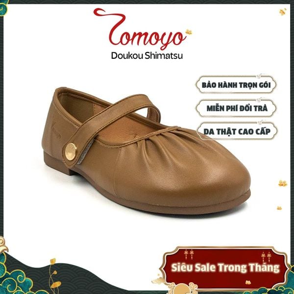  TOMOYO Giày Búp Bê Nữ – Nhẹ Êm, Dịu Dàng Nữ Tính & Dễ Phối Đồ TMW33302 