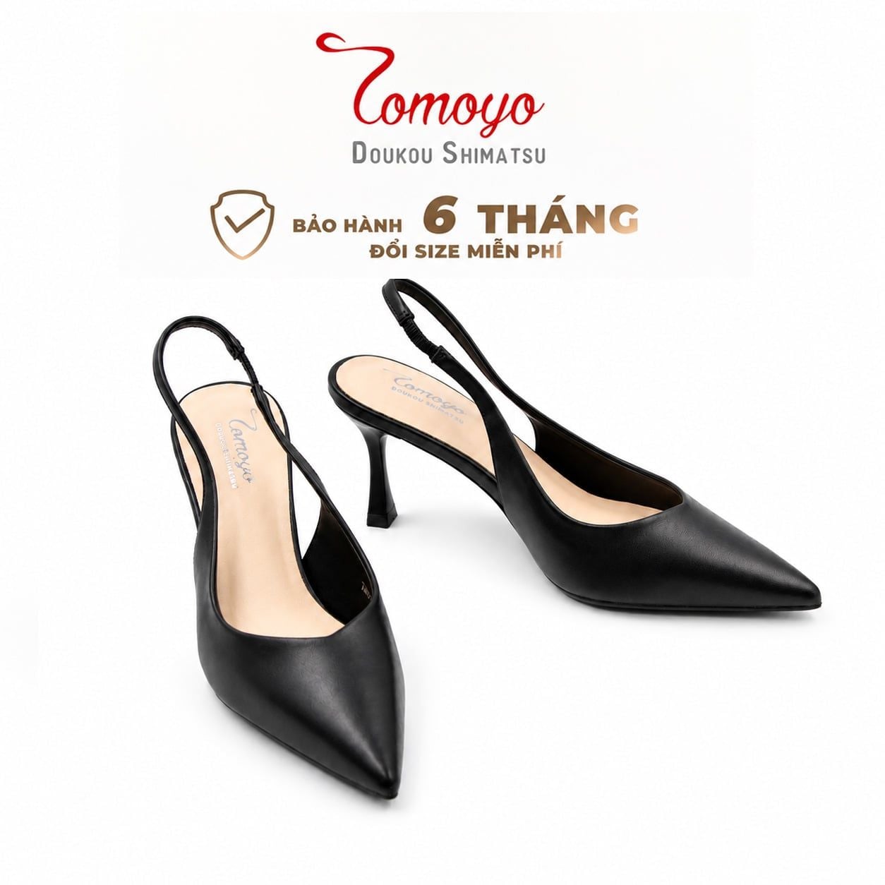  TOMOYO Giày Cao Gót Nữ – Nhẹ Êm, Dịu Dàng Nữ Tính & Dễ Phối Đồ TMW70201 