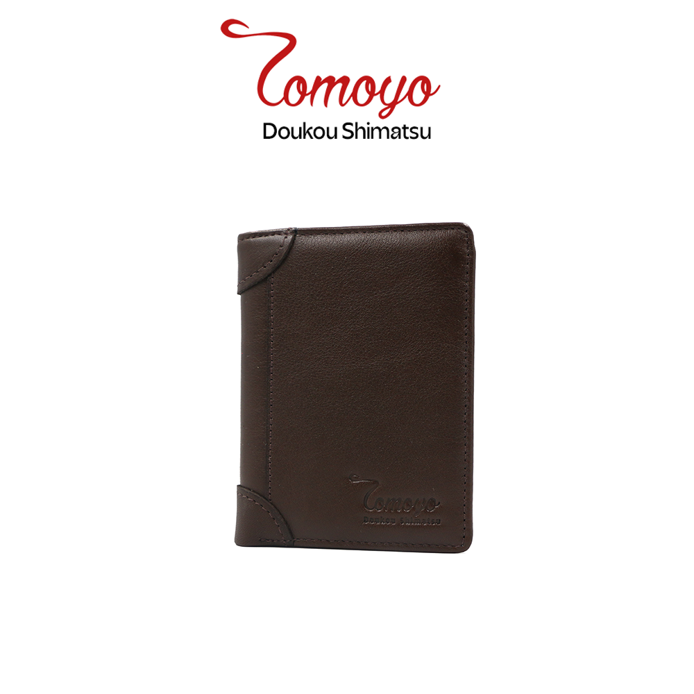  Ví Đứng Da Bò Nam - Dáng Dọc TOMOYO TVD00102 