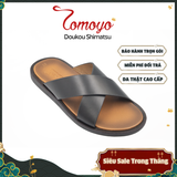  Nhân bản từ Dép Nam Da Bò Thật Tomoyo TMD80401 