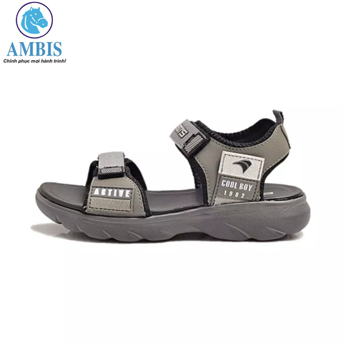  Sandal bé trai đế nhẹ Bitis DEB0080XAM 