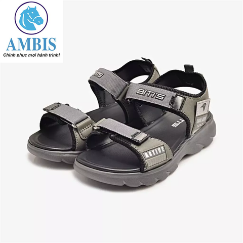 Sandal bé trai đế nhẹ Bitis DEB0080XAM 