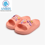  Dép lê trẻ em quai bản ngang bé gái BEG001800 