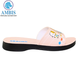  Dép quai ngang bé gái Bita's DEMI.03 (Đỏ + Hồng phấn) 