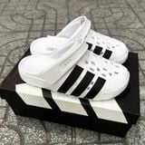  2784 - HÀNG CHÍNH HÃNG - DÉP ADIDAS - SỤC ADILETTE 2.0 - ĐEN SỌC TRẮNG - CODE: JQ8058 