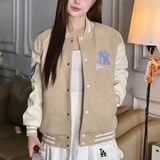  2768 - HÀNG CHÍNH HÃNG - ÁO KHOÁC NEW ERA - VARSITY -  NY Yankees - Be - Code: 13782614 