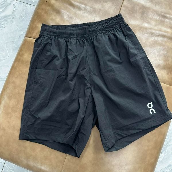  2789 - HÀNG CHÍNH HÃNG - QUẦN SHORT ON RUNNING - ĐEN - PICKELBALL / THỂ THAO 