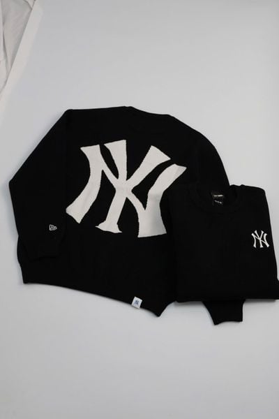  2771 - HÀNG CHÍNH HÃNG - ÁO SWEATER NEW ERA - BIG LOGO - ĐEN - CODE: 142281379 