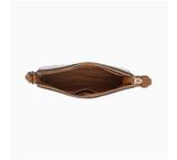  2725 - HÀNG CHÍNH HÃNG - TÚI COACH SHOULDER BAG NOLITA - TRẮNG VIỀN NÂU 