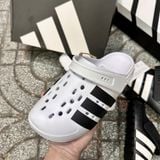  2784 - HÀNG CHÍNH HÃNG - DÉP ADIDAS - SỤC ADILETTE 2.0 - ĐEN SỌC TRẮNG - CODE: JQ8058 