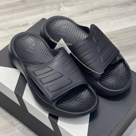  2801 - HÀNG CHÍNH HÃNG - DÉP ADIDAS - LIGHTBLAZE - ĐEN FULL - CODE : JQ8056 