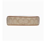  2725 - HÀNG CHÍNH HÃNG - TÚI COACH SHOULDER BAG NOLITA - TRẮNG VIỀN NÂU 