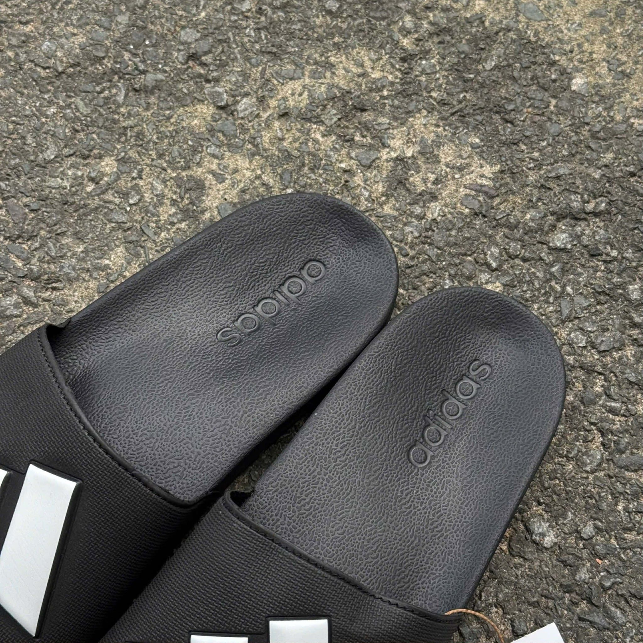  2767 - HÀNG CHÍNH HÃNG - DÉP ADIDAS LITE SS26 - CORE BLACK - CODE JS3565 