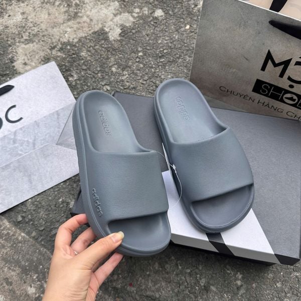  2781 - HÀNG CHÍNH HÃNG - DÉP ADIDAS LUMIA - XÁM - CODE: JQ0791 