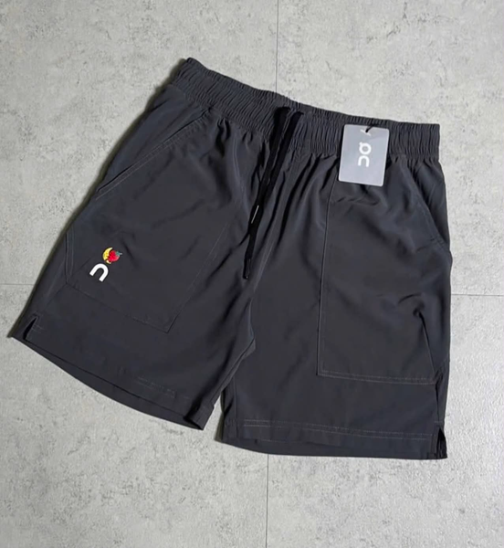  2803 - HÀNG CHÍNH HÃNG - QUẦN SHORT ON RUNNING X SHF - XÁM - PICKELBALL / THỂ THAO 